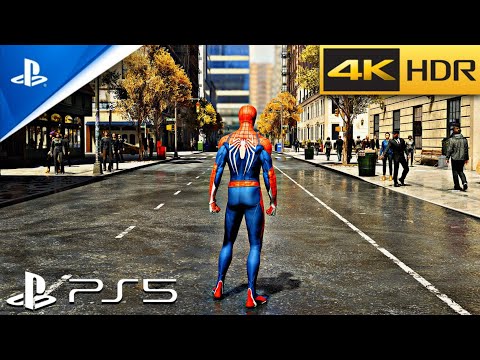 Spider-Man Remastered (PS5) 4K 60FPS HDR + Ray tracing Gameplay