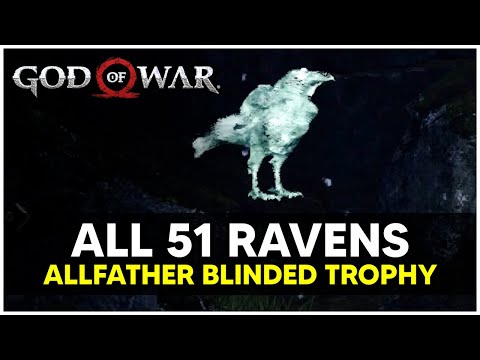 God of War - All 51 Odin's Raven Locations (Allfather Blinded Trophy Guide)