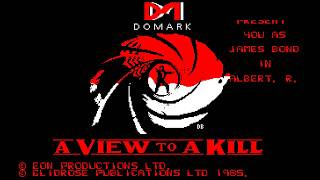 [Amstrad CPC] A View To A Kill - Longplay