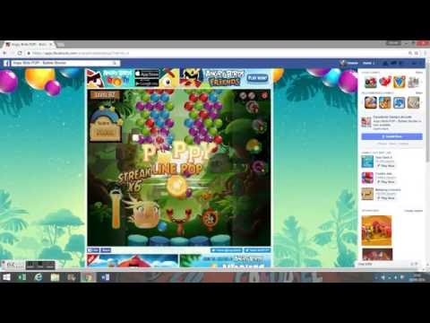 Angry Birds POP! on Facebook - Level 82 Walkthrough