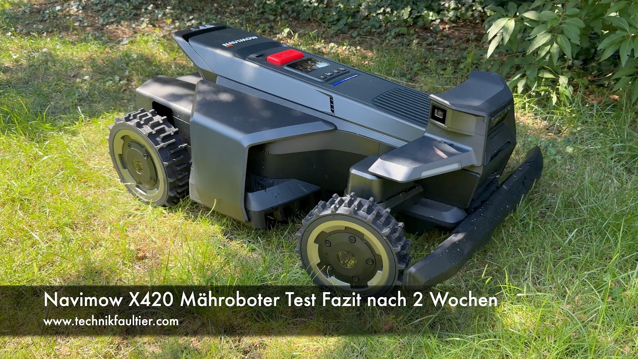 Segway Navimow X420 Mähroboter Test Fazit nach 2 Wochen