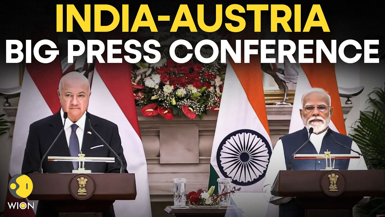 India-Austria Presser LIVE: PM Modi & Austrian Chancellor Christian Stocker’s Joint Presser In Delhi