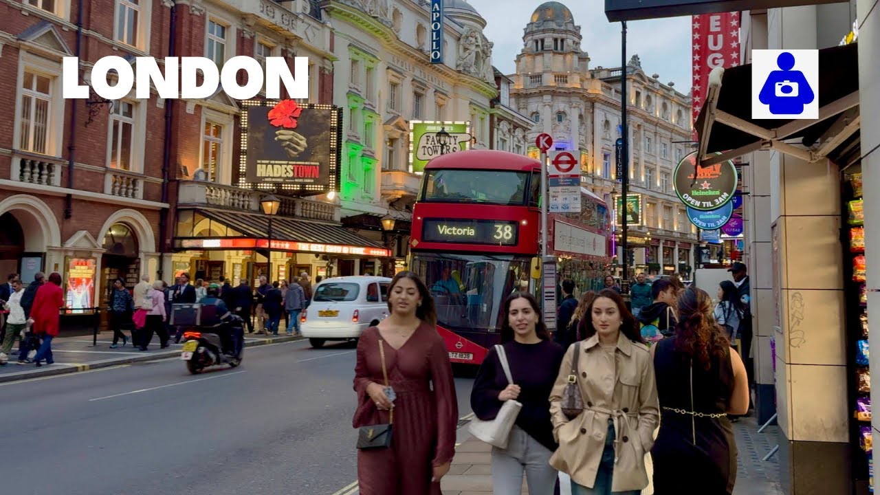 London Walk 🇬🇧 MAYFAIR, Piccadilly Circus to Leicester Square | Central London Walking Tour [4K HDR]