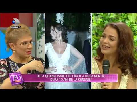 Teo Show (11.10.) - Deea si Dinu Maxer au facut a doua nunta, dupa 10 ani de la cununie! Partea 1