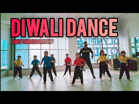 HAPPY DIWALI DANCE | SHAAN | KIDS DANCE BY AMIT | EASY STEPS | DIWALI SPECIAL DANCE