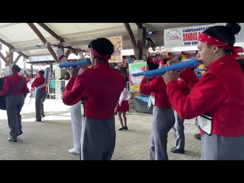 Entrada - Banda Áquila Apresentação no campeonato da AGB 2025 Balneário Pinhal - RS