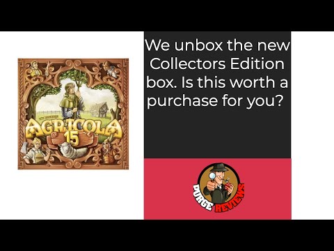 The Purge: # 4436 Agricola 15: Unboxing Video