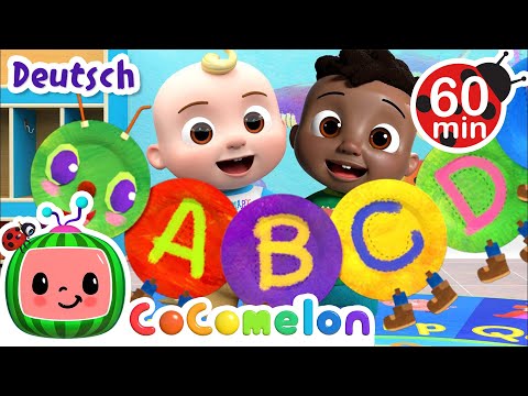 DAS ABC | CoComelon Deutsch | Cartoons und Kinderlieder