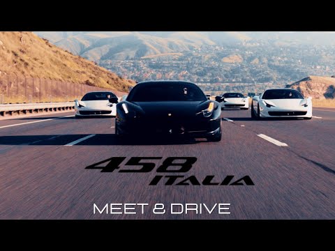 Ferrari 458 Italia Meet and Drive