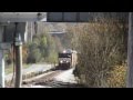 NS 25G NS 16T And A Broken Crossing Gate Johnson City TN 10 19 12