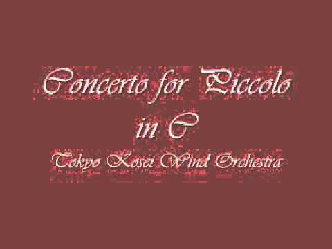 Concerto for Piccolo in C Major.Tokyo Kosei Wind Orchestra.