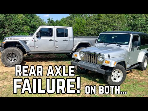 My Jeep Gladiator Rear Axle Exploded and Cassie Got Another LJ!?