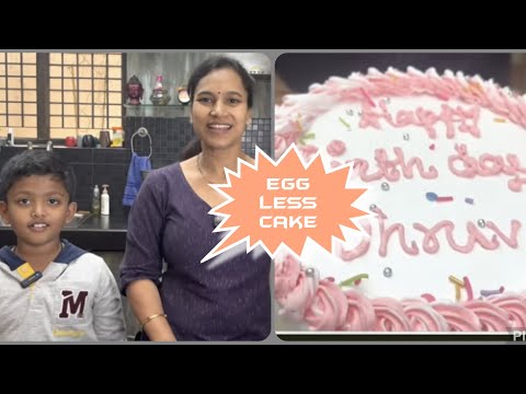 Oreo Egg less Cake | Cherry Birthday Special | with #sandy |@swapnavaitla |#egglesscake #oreocake