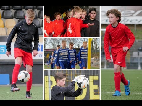 KNVB Wedstrijd JO13 BV Limburg - MS Duisburg JO13