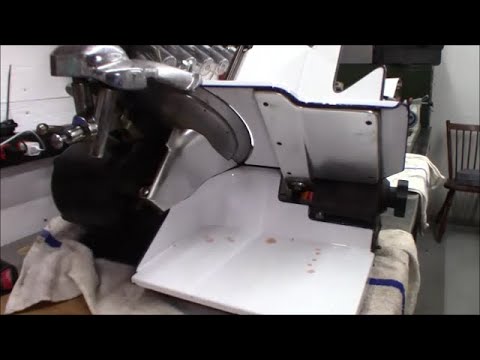 Restoring Uncle Sam's 1940 Globe A4020 Meat Slicer Model 75 - Snyder Meat Market,  Brooklyn, NY Pt.1