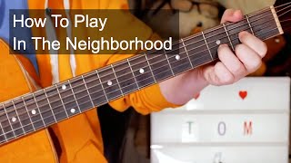 &#39;In The Neighborhood&#39; Tom Waits Easy Acoustic Guitar Lesson
