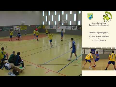 Handball Regionalliga mJA 21:21 (12:10) SV Post Schwerin vs. HC Empor Rostock
