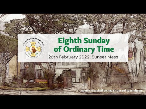 Eighth Sunday of Ordinary Time  - 26th February 2022, 5.30pm Mass