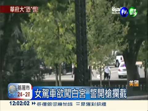 駕車載嬰闖白宮 非裔女遭擊斃