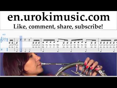 How to Play French Horn Shawn Mendes - Treat You Better Tabs um-i352