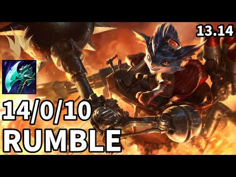 Rumble Jungle vs Sejuani - KR Master | Patch 13.14