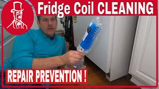 How to Clean Under Refrigerator Coils: Prevent Fridge from Not Cooling