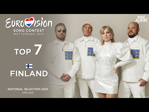 Eurovision 2021: National Selection 🇫🇮 Finland (UMK 2021) - Top 7