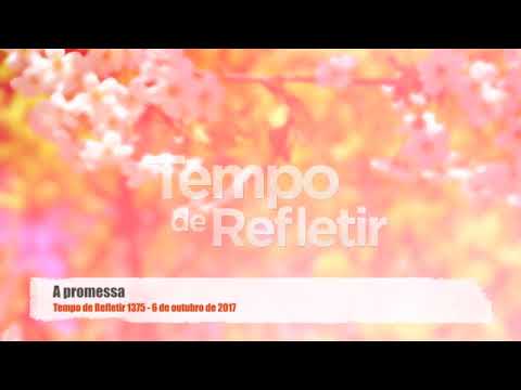 Tempo de Refletir 1375 - A promessa