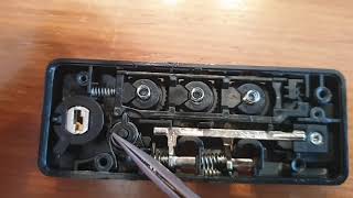Samsonite combination lock TSA007 repair