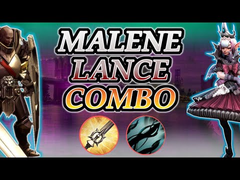 MALENE + LANCE ONE BURST COMBO - VAINGLORY 5V5 GAMEPLAY