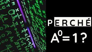 Perché un numero elevato alla zero fa uno