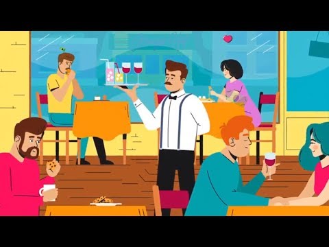 Creating 2d video presentation 2d motion graphics for Jumis