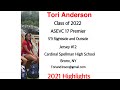 Tori Anderson Rightside and Outside Volleyball Highlights 2021- Class of 2022