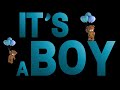 IT S A BOY Animated Background To Display During Your BABY SHOWER Party 2h 4K Glamorous Animation