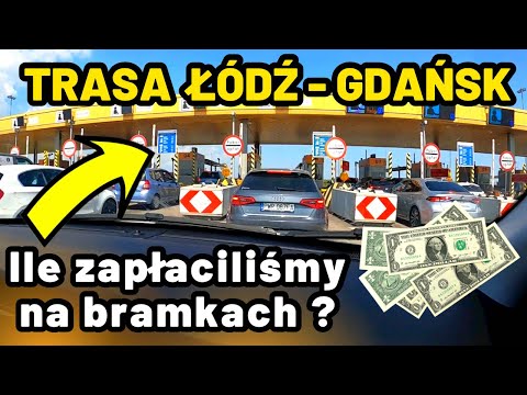 Jedziemy z ŁODZI do GDAŃSKA Ile kosztuje AUTOSTRADA A1 ? Jak płacić ? ILE pali Fiat Tipo 1.4 ?
