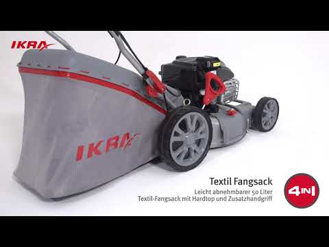 Benzin 4in1 Rasenmäher Mulcher IBRM 46S-BS575IS Briggs & Stratton Motor