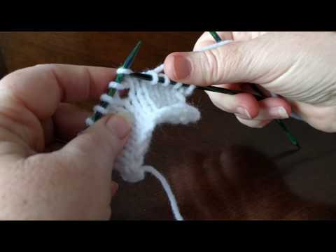 Fix an extra yarn-over without ripping or tinking back