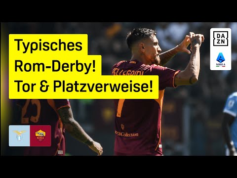 Lazio Rom - AS Rom | 4. Spieltag | Serie A | DAZN Highlights