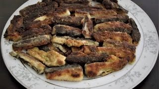 Un ile Patlıcan Kızartması Tarifi - Kızartma Tarifleri