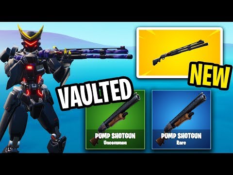 Epic Games removed the Pump Shotgun... for this? (bad idea)