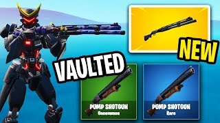Epic Games removed the Pump Shotgun... for this? (bad idea)