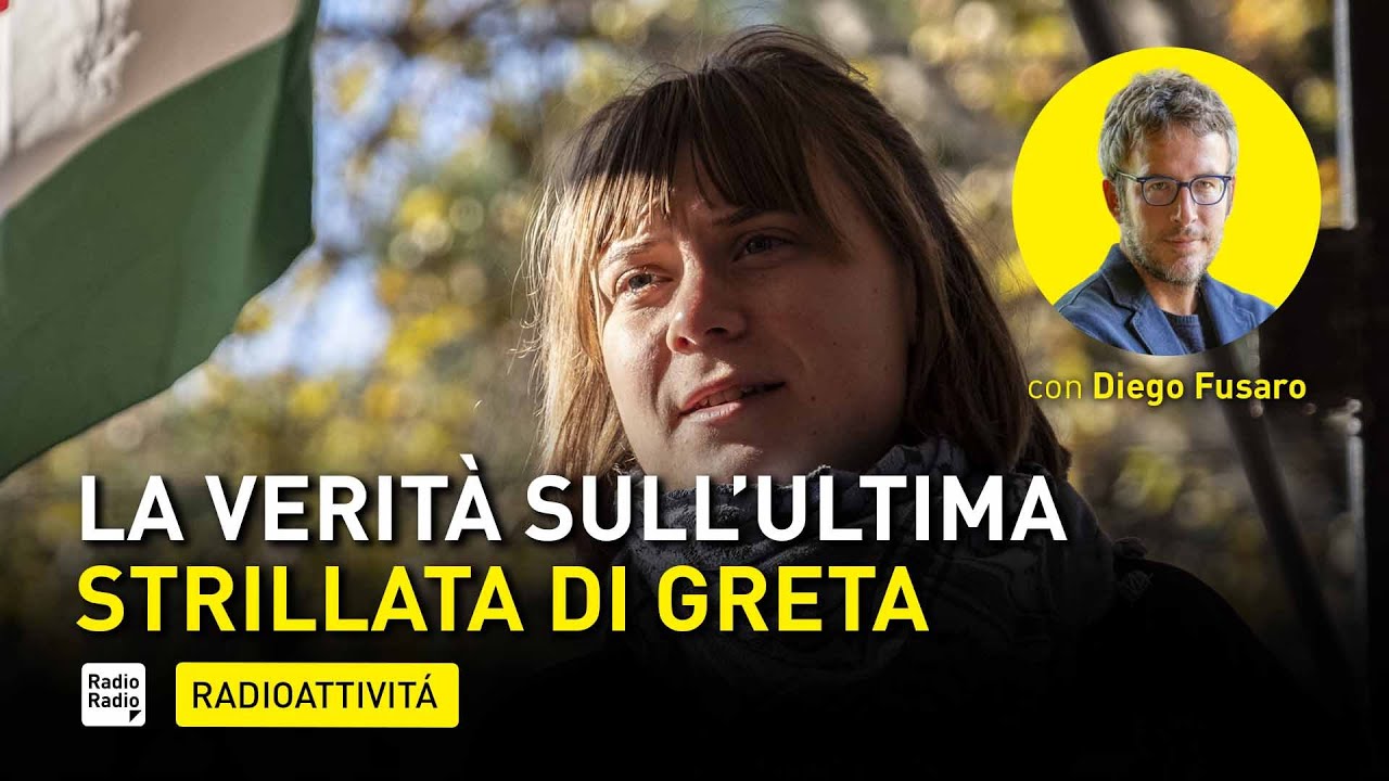 La verità sulla virale strillata di Greta Thunberg al governo italiano | Diego Fusaro