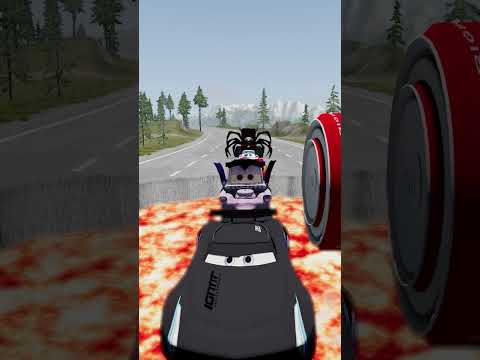 Pixar Cars Lava Cola Bollard Crush – BeamNG.drive