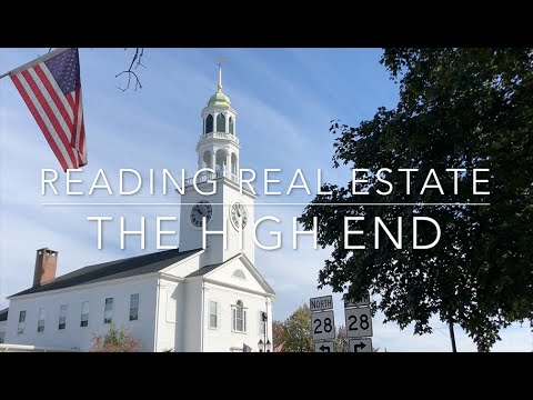 Reading MA Real Estate The High End