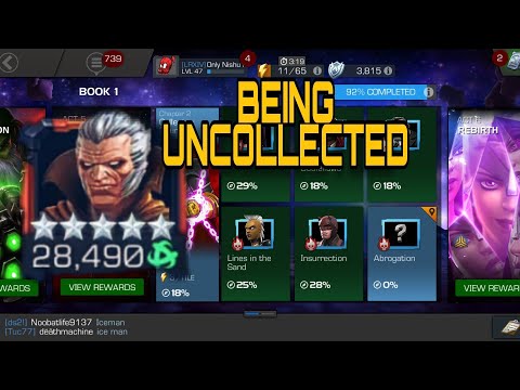 ACT 5.2.6 Collector BOSS fight, becoming UNCOLLECTED/MARVEL CONTEST OF CHAMPIONS