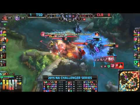 TSM Darkness vs CLG Black - Highlights - NA Challenger Series W1D2