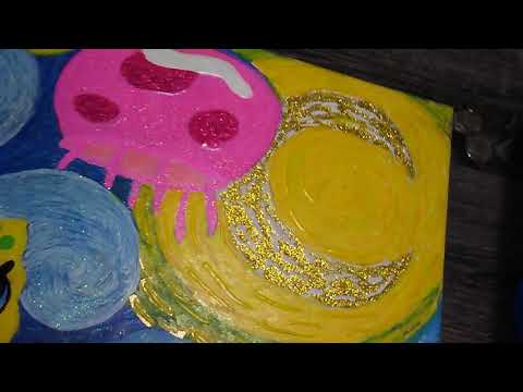 SpongeBob Starry Night ***By Stephon Deshon*** (Van Goh Inspired)