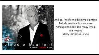 CLAUDIO BAGLIONI / The Christmas Song