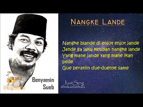 Benyamin Sueb - Nangke lande ( With Lyrics )