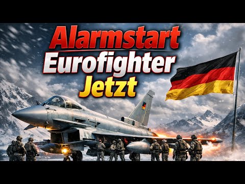 Abschreckung erklärt: NATO-Alarm – Deutsche Eurofighter starten in Island
